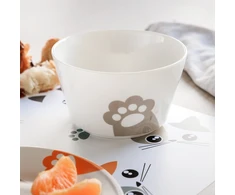 Kitty salotų dubuo 14 cm smėlio spalvos AMBITION