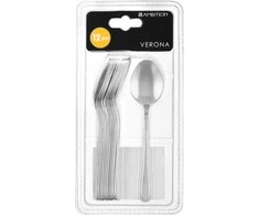 12 arbatinių šaukštelių rinkinys Verona dėžutėje 13,8 cm AMBITION