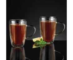 2 termo stiklinių rinkinys su rankena Skirtas garbanotiems plaukams 450 ml AMBITION