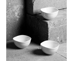 Komplet 3 salaterek Salsa Relief 8 x 4 cm AMBITION