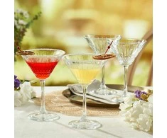 4 Elysia martini stiklinių rinkinys 220 ml PASABAHCE