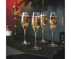 4 šampano taurių rinkinys Grand Chais 240 ml LUMINARC