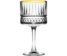 4 Elysia Gold vyno taurių rinkinys 500 ml PASABAHCE