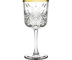 4 Timeless Gold vyno taurių rinkinys 330 ml PASABAHCE