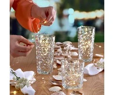 4 žemų Estrella stiklinių rinkinys 360 ml PASABAHCE