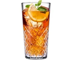 4 nesenstančios aukštų stiklinių rinkinys 360 ml - grūdintas stiklas PASABAHCE