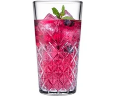 4 nesenstančios aukštų stiklinių rinkinys 470 ml - grūdintas stiklas PASABAHCE