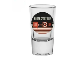 Kana Sportowy 6 Gol Live 25 ml degtinės stiklinių rinkinys SPORTS CHANNEL