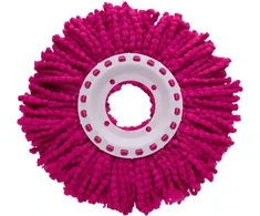Rotacinio šluotos galvutė 16 cm rožinė
