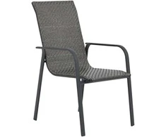 Technoratango sodo kėdė „Columbus“, pilka, PATIO