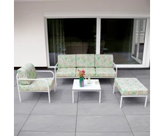 Lauko baldų komplektas Agat D023-07EB / G039-11LB PATIO sodo baldų komplektas