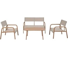 Lauko baldų komplektas Marseille caramel PATIO sodo baldų komplektas
