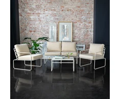 Lauko baldų komplektas Sodo baldų komplektas Nefryt D042-45DW PATIO