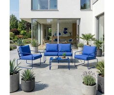Lauko baldų komplektas Sodo baldų komplektas Nefryt D042-61DW PATIO
