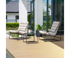 Lauko baldų komplektas Topaz D060-05EW PATIO sodo baldų komplektas su pagalvėlėmis