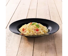 Lėkštė Pasta Friends Time juoda 28,5 cm LUMINARC