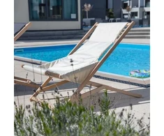 Medinis sodo gultas Gozo Premium ecru PATIO
