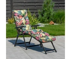 Lena Gultas Juodas Edition G052-23IB PATIO Sodo gultas su atrama kojoms