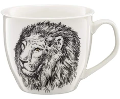 Lion Wild porcelianinis puodelis 550 ml AMBITION