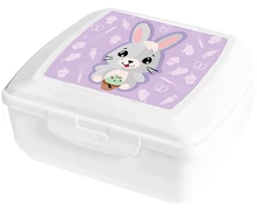 Lunchbox Betty and Bunny 850 ml violetinė AMBITION JUNIOR