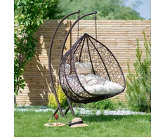 Marcel wenge PATIO kokono pakabinama kėdė