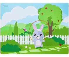 Betty and Bunny stalo kilimėlis 30 x 40 cm šokinėjimo virvė AMBITION JUNIOR