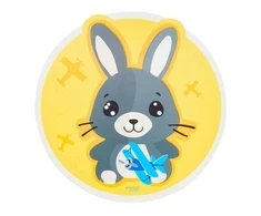 Betty and Bunny stalo kilimėlis 35 x 35,5 cm geltonas AMBITION JUNIOR