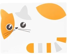 Kitty stalo kilimėlis 40 x 30 cm oranžinė katė AMBITION