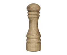Medinė pipirų ir druskos malūnėlis 17 cm Chess Pro kaštonas AMBITION