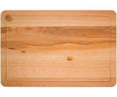 Medinė stačiakampė pjaustymo lenta Woody 45 x 30 cm DOMOTTI