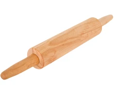 Medinis kilnojamas tešlos volelis 25 cm DOMOTTI