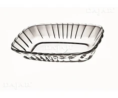 Pasabahce Padėklas/lėkštė 2 vnt 18x11,5 cm skaidri, stiklinė Pasabache 74800