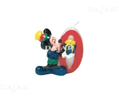 Mickey gimtadienio žvakė 0 DISNEY
