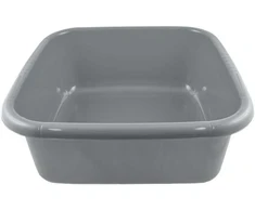 Plastikinis dubuo Kaja 4 l pilkas DOMOTTI