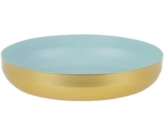 Myhome Dekoratyvinis dubuo Soft Gold Mint 25 x 25 x 5 cm MANO NAMAI