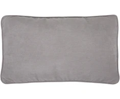 Myhome Dekoratyvinis pagalvės užvalkalas Corduroy Pilkas 30 x 50 cm MANO NAMAI
