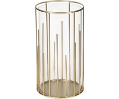 Myhome Lampion Golden Line 13,3 x 13,3 x 24,5 cm MANO NAMAI