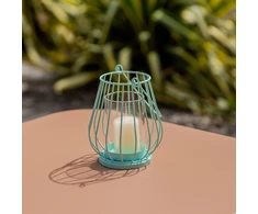Myhome Lampion Wire Mint 11,2 x 11,2 x 13,5 cm MANO NAMAI