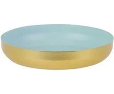 Myhome Dekoratyvinis dubuo Soft Gold Mint 25 x 25 x 5 cm MANO NAMAI