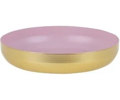 Myhome Dekoratyvinis dubuo Soft Gold Rožinė 25 x 25 x 5 cm MANO NAMAI