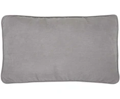 Myhome Dekoratyvinis pagalvės užvalkalas Corduroy Pilkas 30 x 50 cm MANO NAMAI