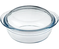 Apvalus su dangteliu 3,2 l OCUISINE orkaitėje atsparus indas