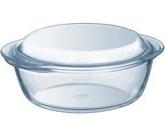 Orkaitėms atsparus indas su dangteliu 4in1 2,1 l apvalus PYREX