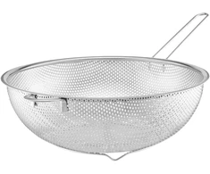 Nerūdijančio plieno kiaurasamtis su rankena Plienas 28 cm AMBITION