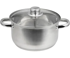 Puodas su dangčiu Santo Domotti Ø16cm/1.6L visų tipų viryklėms