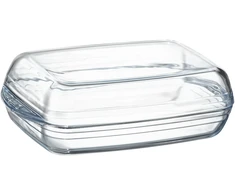 Orkaitei atsparus indas su dangčiu 5,2 l Slow Cook stačiakampis PYREX