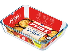 Oro keptuvė 0,8 l stačiakampė PYREX orkaitėje kepama keptuvė