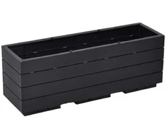 Balkono dėžės dangtis 40 x 18 x 22 cm grafitas OŁER