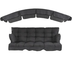 Pagalvėlės sūpynėms 170 cm su baldakimu Ravenna H024-07PB PATIO