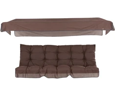 Pagalvėlės sūpynėms 170 cm su baldakimu Parma / Milano H047-04PB PATIO